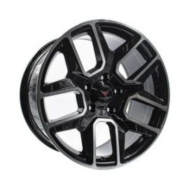 Paquete de 4 Rines 20X9 6-139.7 EQUIPO ORIGINAL Mod: FC5401 ET19 CB77.8 GLOSS BLACK POLISH