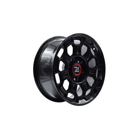 Paquete de 4 Rines 17X8 6-139.7/ R1 SPORT Mod: F7672 ET5 CB106.1 BLACK