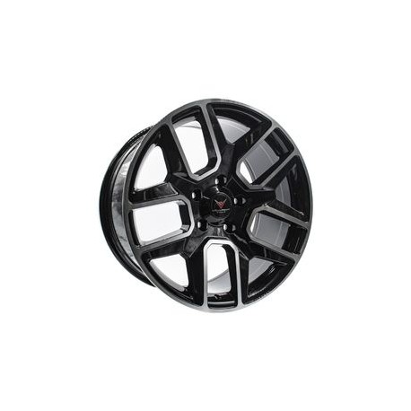 Paquete de 4 Rines 22X10 5-139.7 EQUIPO ORIGINAL Mod: FC5401 ET25.4 CB77.8 GLOSS BLACK POLISH