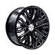 Paquete de 4 Rines 22X9 6-139.7 EQUIPO ORIGINAL Mod: AO2127Y ET31 CB78.1 BLACK MILLED (GMC)