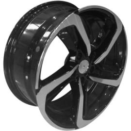 Paquete de 4 Rines 18X8 5-114.3 EQUIPO ORIGINAL MOD: H838D ET38 CB73.1 BLACK MACHINE FACE