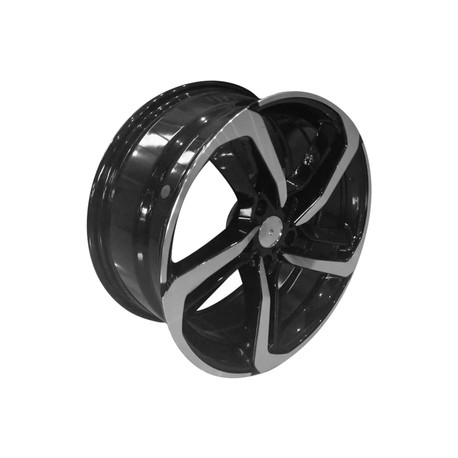 Paquete de 4 Rines 18X8 5-114.3 EQUIPO ORIGINAL MOD: H838D ET38 CB73.1 BLACK MACHINE FACE