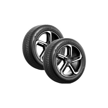 Paquete De 2 Llantas 225/55 R17 Bf Goodrich Advantage Touring 97V