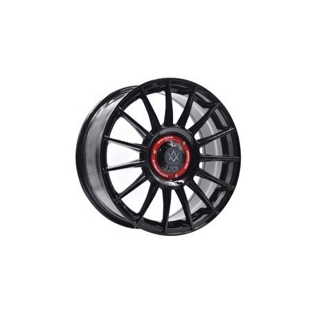Paquete de 4 Rines 18X8 5-100 VAXZO Mod: FC0257 ET35 CB73.1 GLOSS BLACK