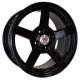 Paquete de 4 Rines 15X7 4-100 PRW Mod: P505 ET32 CB73.1 GLOSS BLACK