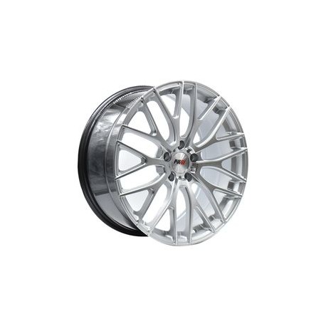 Paquete de 4 Rines 19X8.5 5-113 PRW Mod: P162 ET42 CB73.1 HYPER SILVER MACHINE FACE