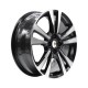 Paquete de 4 Rines 17X6.5 4-100 EQUIPO ORIGINAL Mod: AO9679 ET45 CB60.1 BLACK MACHINE FACE