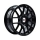Paquete de 4 Rines 15X6.5 4-100/114.3 PRW Mod: P707 ET40 CB73.1 GLOSS BLACK