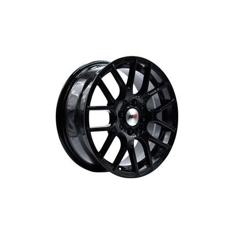 Paquete de 4 Rines 15X6.5 4-100/114.3 PRW Mod: P707 ET40 CB73.1 GLOSS BLACK