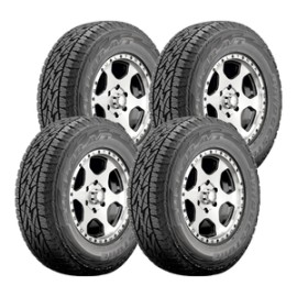 Paquete De 4 Llantas 255/70 R16 Bridgestone Dueler A/T Revo 2 696 111H