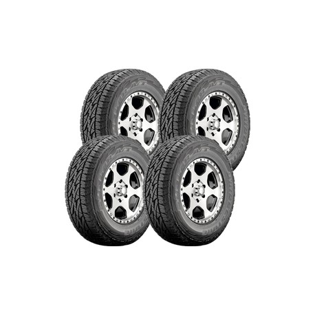 Paquete De 4 Llantas 255/70 R16 Bridgestone Dueler A/T Revo 2 696 111H