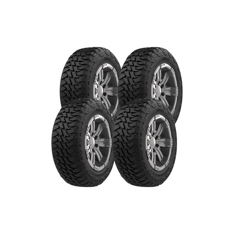 Paquete de 4 llantas 35X12.50 R20 ZMAX MAXATRAVES M/T 121Q