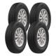 Paquete de 4 llantas 195 R15 ZMAX VANMEJOR C30 106R