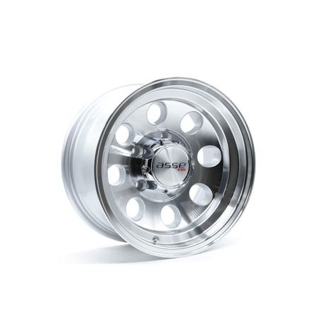 Paquete de 4 Rines 15X8 5-139.7 ASSE Mod: FCB997 ET-25 CB77.8 FULL MACHINED