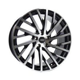 Paquete de 4 Rines 19X8.5 5-112 EQUIPO ORIGINAL Mod: 337 ET35 CB66.5 BLACK MACHINE FACE (AUDI)