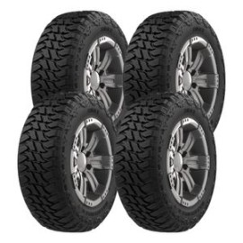 Paquete de 4 llantas 33X12.50 R22 ZMAX MAXATRAVES M/T 109Q